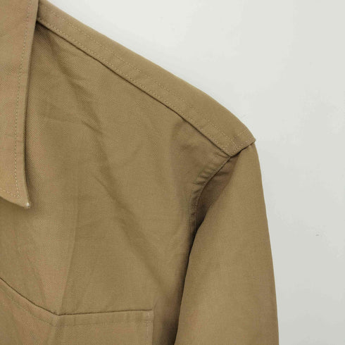 クレイトン CREIGHTON 60-70S USA製 L/S ミリタリー ドレスシャツ メンズ